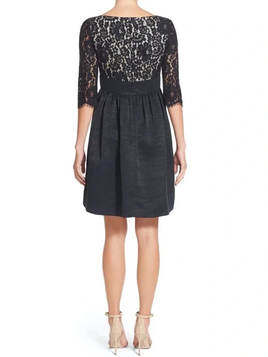 NWOT Eliza J | Black Missy Lace Dress, size 8 - Picture 3 of 9